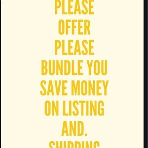 Send offers please bundle you save on shipping
